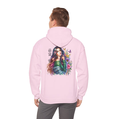 Breakup Hoodie - Unisex Hooded Sweatshirt Lost You and Found Me Design