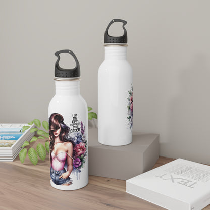 I Am My Own Happily Ever After Stylish Stainless Steel Water Bottle with Floral Design, Feminine Water Bottle, Cute Reusable Bottle, Personalized Hydration Gift, [...]