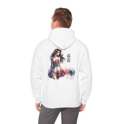 Breakup Hoodie - Unisex Hooded Sweatshirt Lost You and Found Me Design