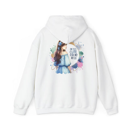 I'm Too Cute For My Ex Perfect for Everyday Wear, Gifts for Friends, Humor Apparel, Casual Style, Birthday Outfits