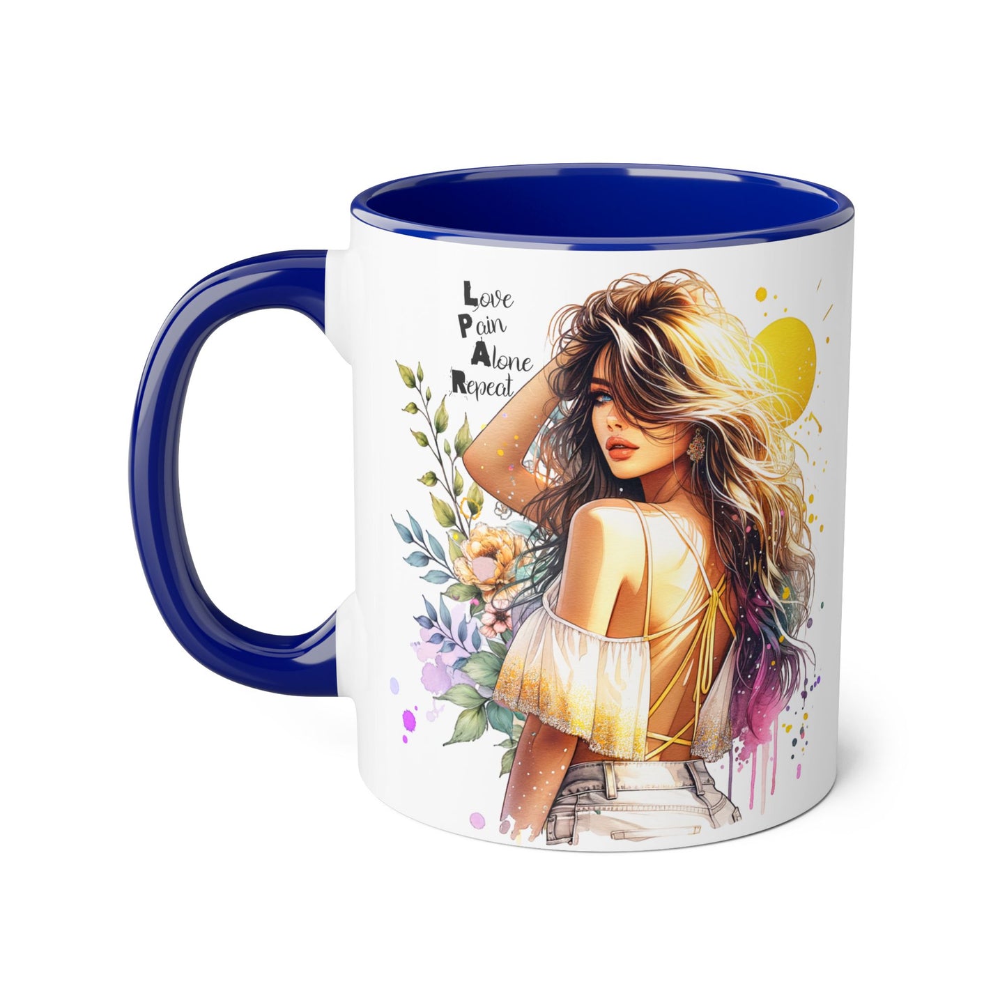 Bohemian Accent Mug - Inspirational Coffee Cup for Dreamers, Perfect Gift for Her, Home Decor, Unique Coffee Mug