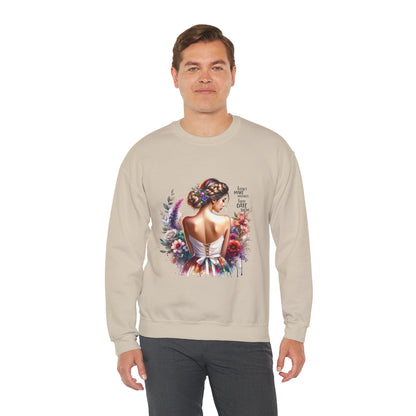 I Don`t  Make Mistakes, I Just Date Them Floral Art Sweatshirt, Unisex Pullover, Cozy Gift, Spring Fashion, Artwork Apparel, Perfect for Mother's Day