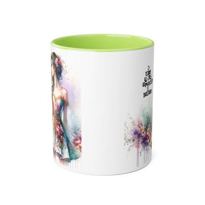Funny Accent Mug - My Taste in Men is Probably a Disability Humor 11oz Cup