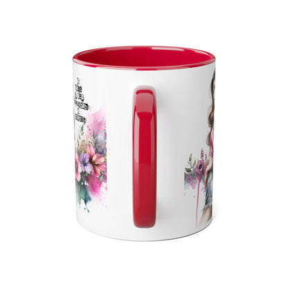 Funny Accent Mug - My Taste in Men is Probably a Disability Humor 11oz Cup