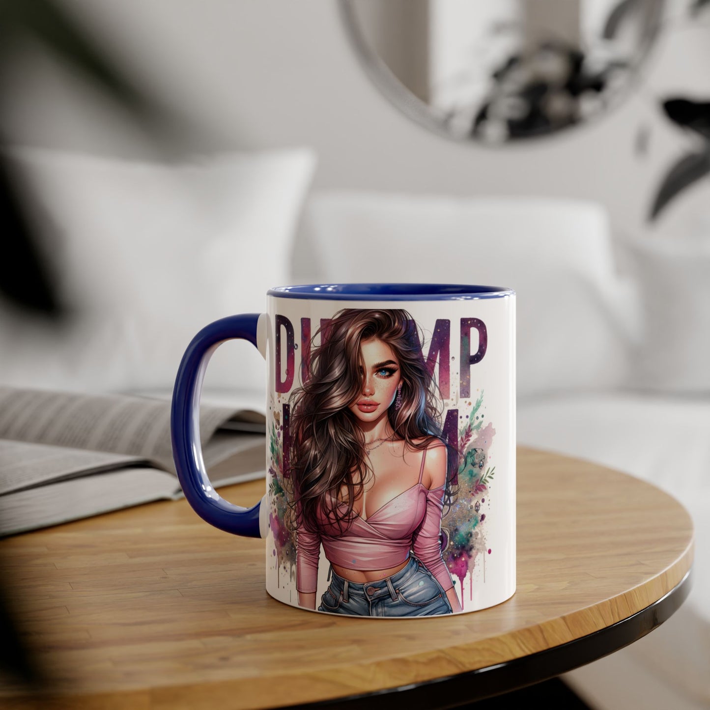 Dump Him Funny Accent Mug 11oz