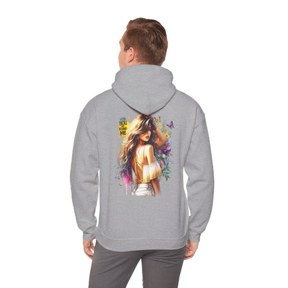 Breakup Hoodie - Unisex Hooded Sweatshirt Lost You and Found Me Design