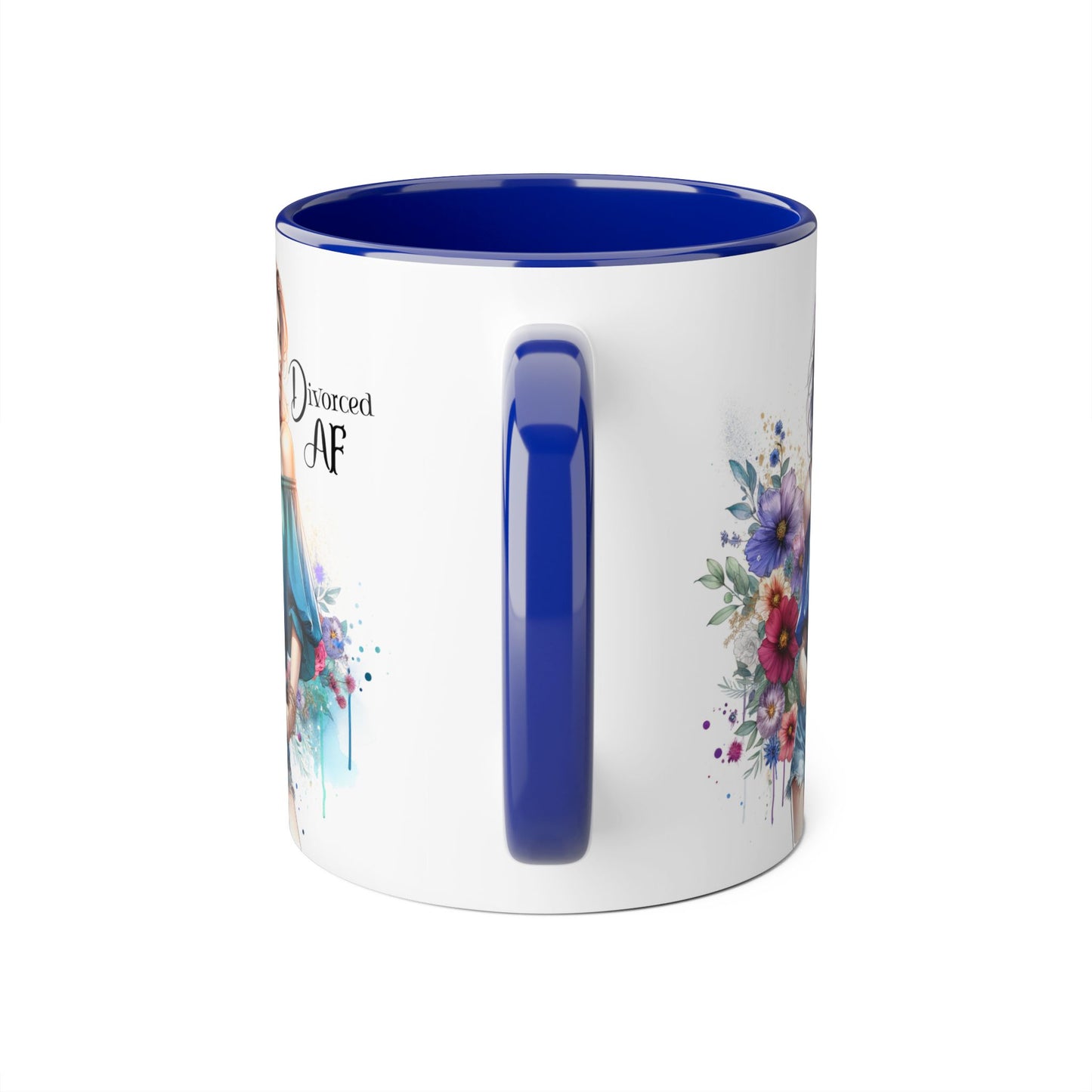 Divorced AF Accent Mug