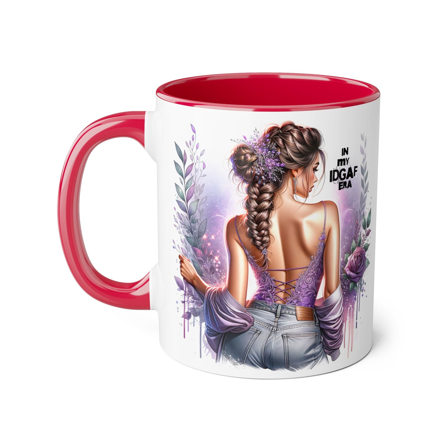 Bold Attitude Coffee Mug | Inspiring Gift for Her | Artful Accent Drinkware | Fun Quote Mug | Unique Home Decor