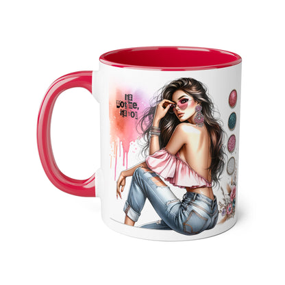 It's Not Me, It's You Humoristic Stylish Accent Mug - Chic Gift for Fashion Lovers, Coffee/Tea Mug, Unique Kitchen Decor, Perfect for Birthdays, Holidays, or Everyday