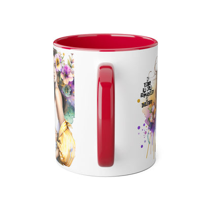 Funny Accent Mug - My Taste in Men is Probably a Disability Humor 11oz Cup