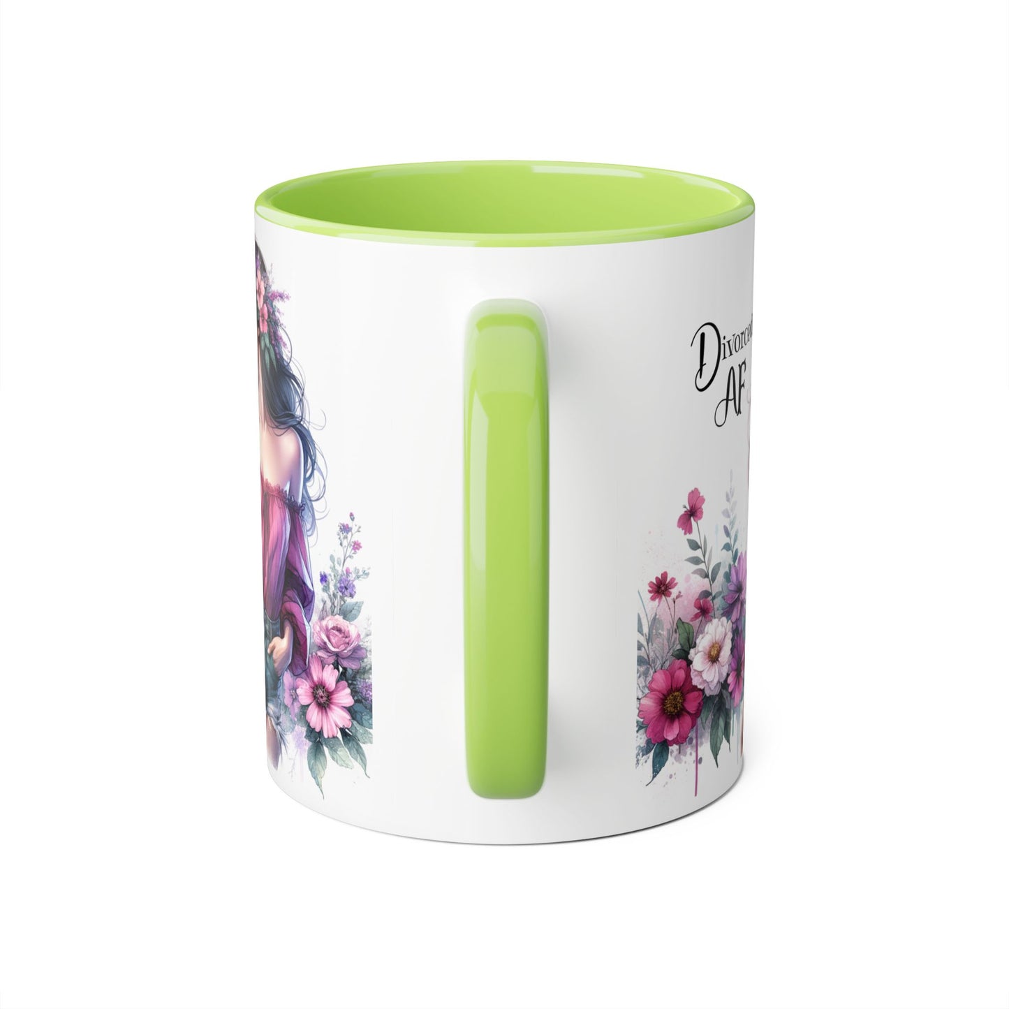 Mug - Divorced AF 11oz Accent Mug