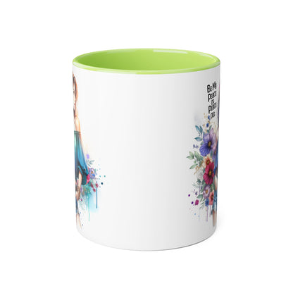 Be My Peace or Peace Out Accent 11oz Mug