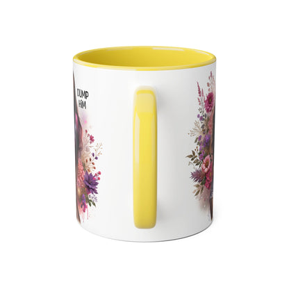 Dump Him Accent Mug