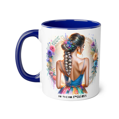 Funny Accent Mug - No Time For F*boys 11oz