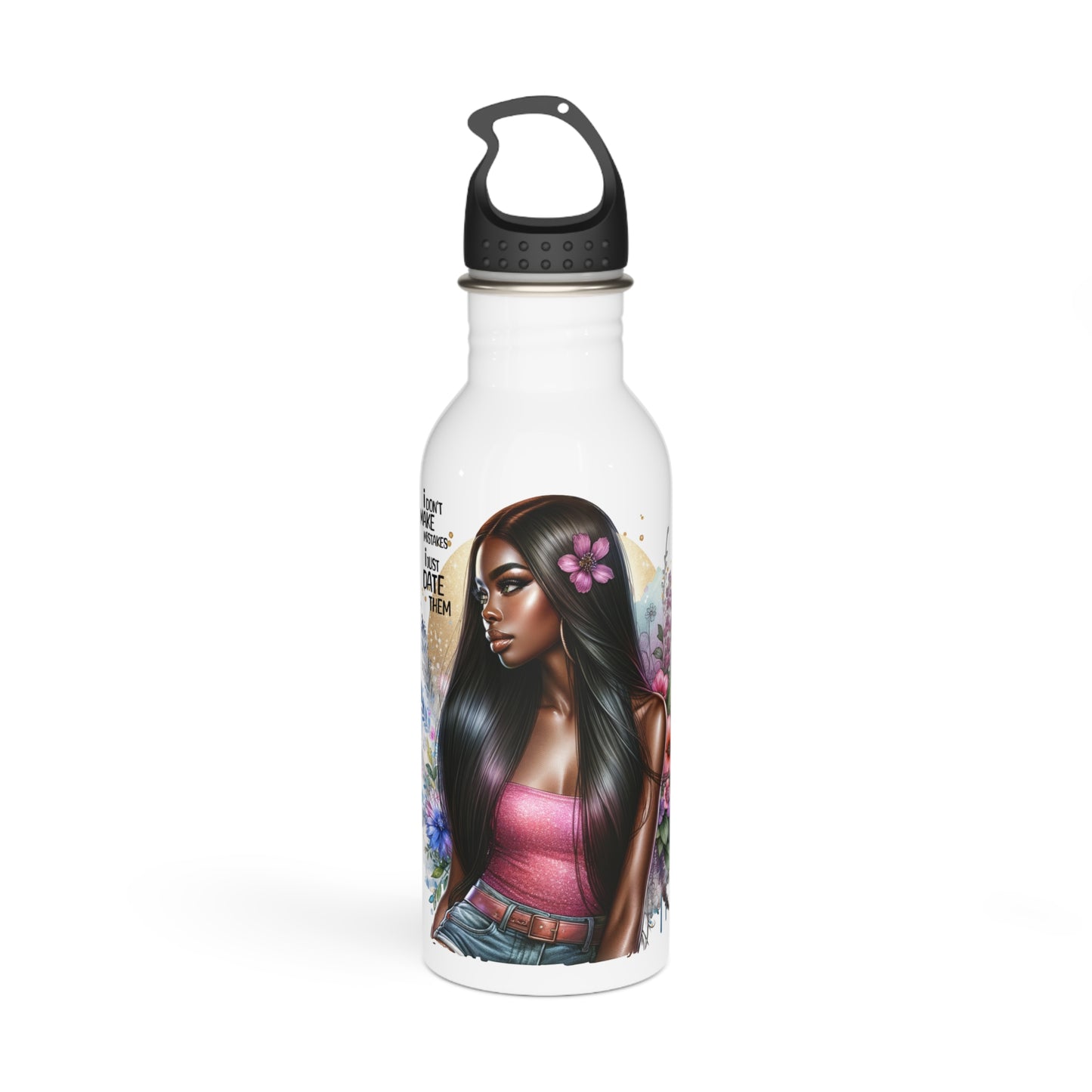 I Don't Make Mistakes, I Date Them Stylish Stainless Steel Water Bottle - Inspirational Quotes for Everyday Use, Eco-Friendly Hydration, Gift for Friends, Fitness [...]