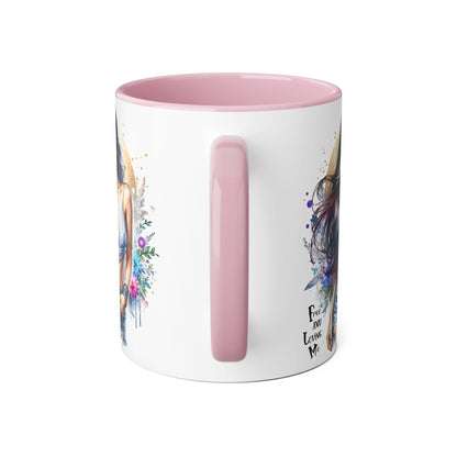 Vibrant Accent Mugs, 11oz with Artistic Design – Perfect for Coffee Lovers and Gift Occasions: Home Decor, Unique Gifts, Art Mugs, [...]