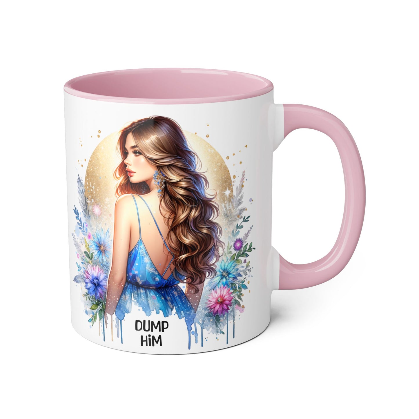 Blooming Beauty Coffee Mug, Floral Coffee Cup, Inspirational Mug Gift, Tea Lover's Accessory, Girly Mug for Friends