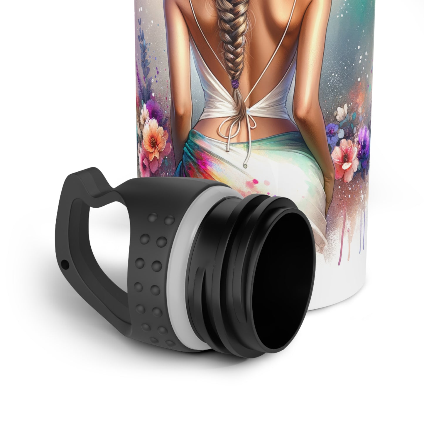 Stainless Steel Water Bottle-'I Don't Make Mistakes, I Date Them.'