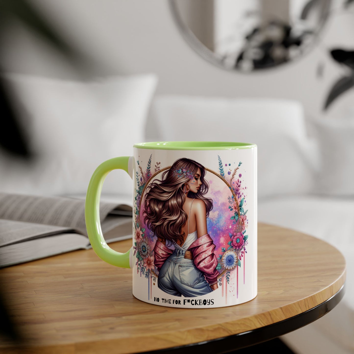 Funny Accent Mug - No Time For F*boys 11oz