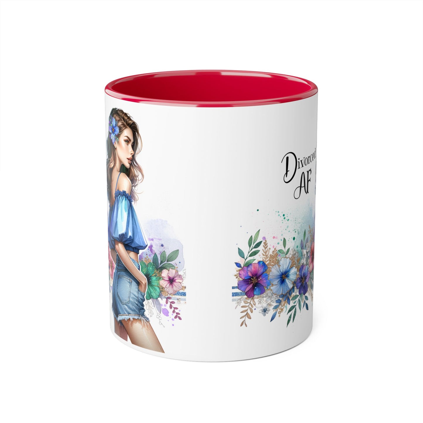 Divorced AF Accent Mug | Floral Design | Coffee Cup for Empowerment | Gift for Divorcees | Self-Care Mug | Celebrating New Beginnings [...]
