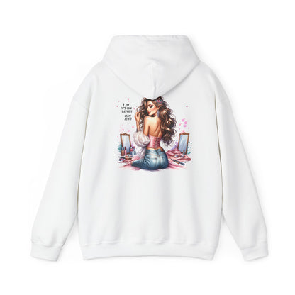 I Am My Own Happily Ever After Chic Art Print Hoodie | Unisex Sweatshirt