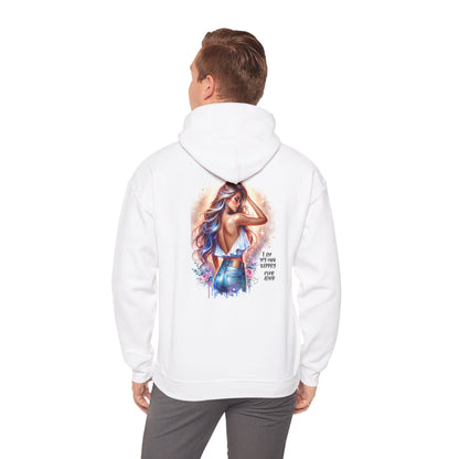 I Am My Own Happily Ever After Unisex Hooded Sweatshirt - Inspirational Art Print, Perfect for Everyday Comfort