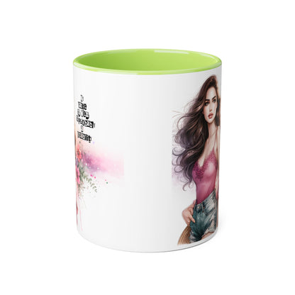 Funny Accent Mug - My Taste in Men is Probably a Disability Humor 11oz Cup