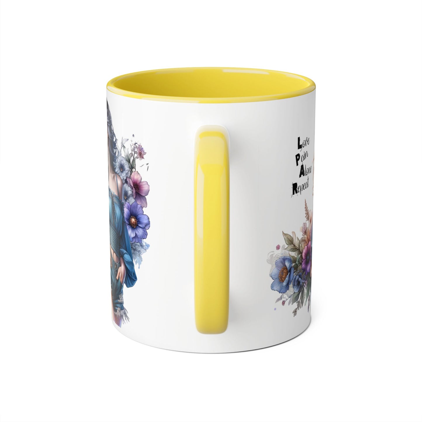 Bohemian Accent Mug, 11oz - Perfect Gift for Art Lovers, Home Decor, Coffee, Tea, Inspirational Quotes, Unique Artwork