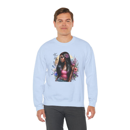 I Don't Make Mistakes, I Just Date Them Vibrant Art Crewneck Sweatshirt - Inspirational Women's Sweatshirt, Unique Gift for Her, Cozy Pullover, Casual Fashion