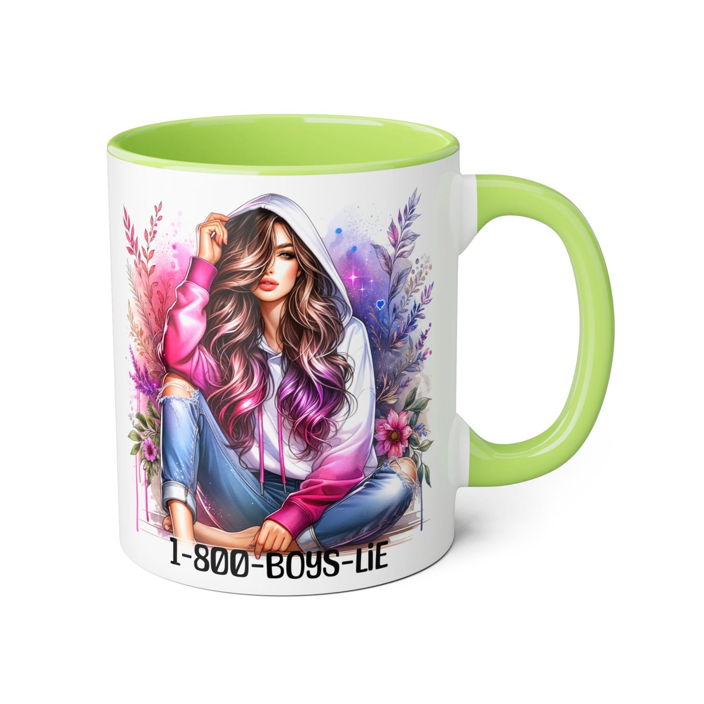 Stylish Accent Mug, 1-800-BOYS-DIE, Trendy Gift for Coffee Lovers, Aesthetic Drinkware for Home/Office, Perfect for Birthdays and [...]