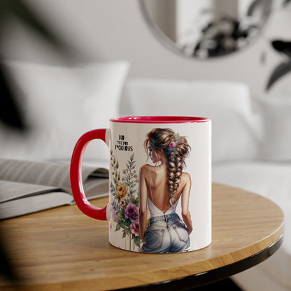 Funny Accent Mug - No Time For F*boys 11oz