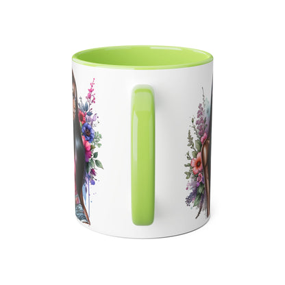 Yuck Fou Floral Portrait Accent Mug, 11oz - Perfect Gift for Coffee Lovers, Artistic Home Decor, Flower Lover's Mug, Unique Tea Cup, Birthday [...]