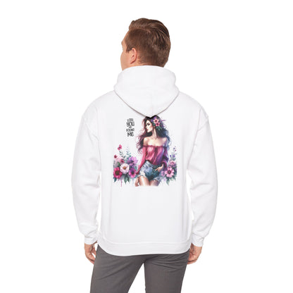 Lost You And Found Me Floral Romantic Sweatshirt, Cozy Gift for Women, Trendy Hoodie for Spring, Birthday Present, Casual Wear