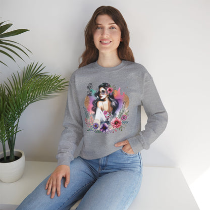 Lost You And Found Me Bohemian Floral Sweatshirt | You Are Beautiful | Cozy Unisex Crewneck for Women, Gift for Her, Casual Wear, Spring Fashion