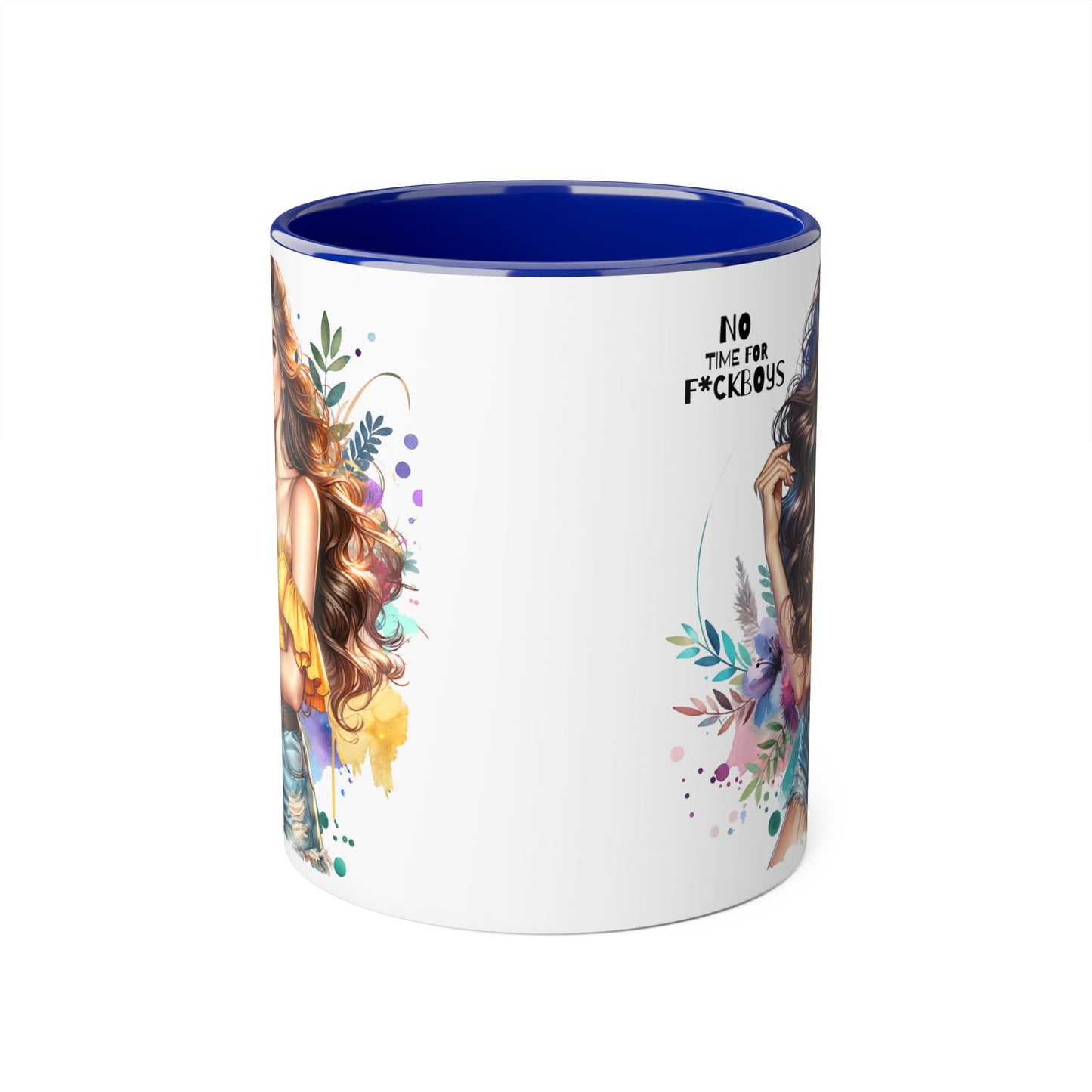 Funny Accent Mug - No Time For F*boys 11oz