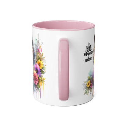 Funny Accent Mug - My Taste in Men is Probably a Disability Humor 11oz Cup