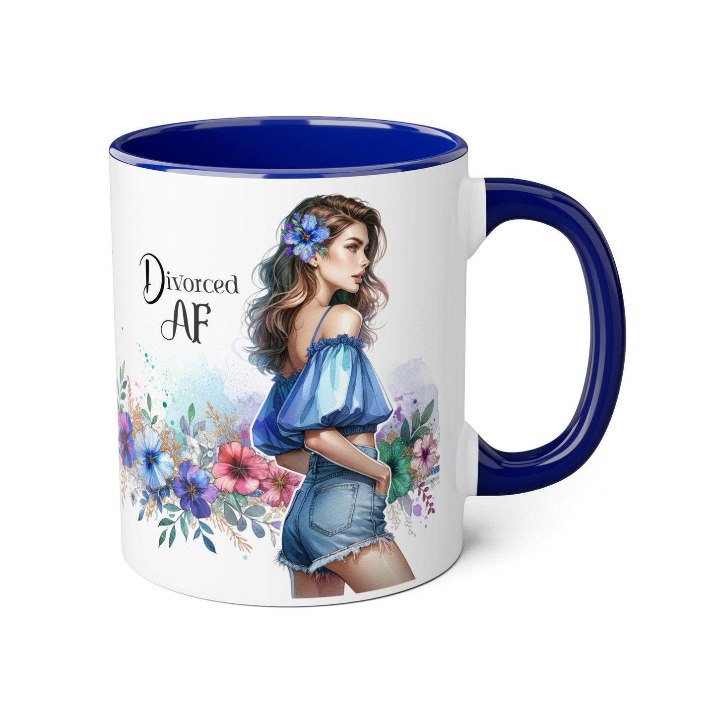 Divorced AF Accent Mug | Floral Design | Coffee Cup for Empowerment | Gift for Divorcees | Self-Care Mug | Celebrating New Beginnings [...]