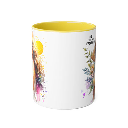 Funny Accent Mug - No Time For F*boys 11oz