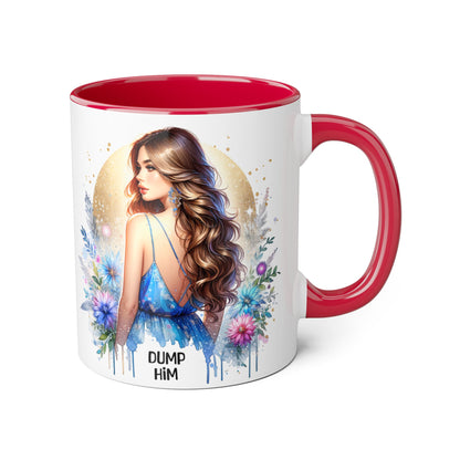 Blooming Beauty Coffee Mug, Floral Coffee Cup, Inspirational Mug Gift, Tea Lover's Accessory, Girly Mug for Friends