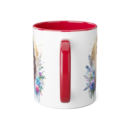Blooming Beauty Coffee Mug, Floral Coffee Cup, Inspirational Mug Gift, Tea Lover's Accessory, Girly Mug for Friends