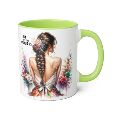 Funny Accent Mug - No Time For F*boys 11oz