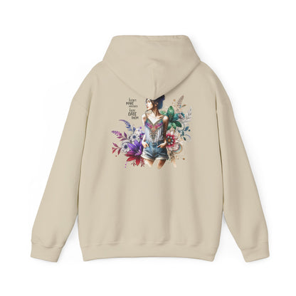 I Don`t  Make Mistakes, I Just Date Them Whimsical Floral Sweatshirt, Unisex Hoodie, Cozy Apparel, Gift for Her, Casual Wear, Spring Fashion