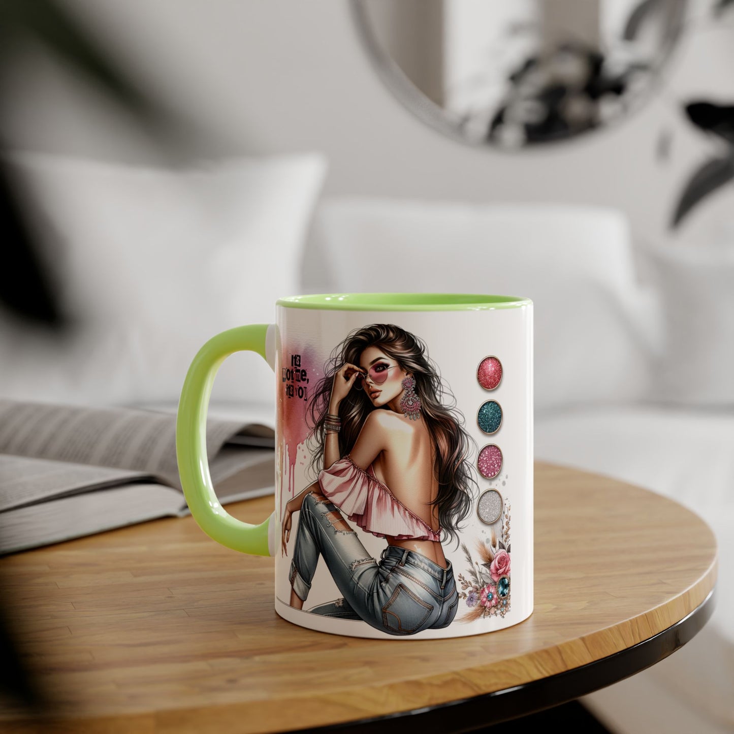 It's Not Me, It's You Humoristic Stylish Accent Mug - Chic Gift for Fashion Lovers, Coffee/Tea Mug, Unique Kitchen Decor, Perfect for Birthdays, Holidays, or Everyday
