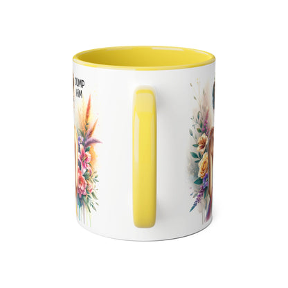 Dump Him Accent Mug