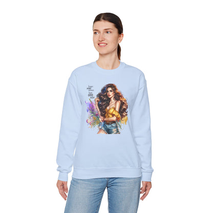 I Don`t  Make Mistakes, I Just Date Them Artistic Crewneck Sweatshirt - Perfect for Casual Outings, Gifts, Festivities, and Everyday Comfort, Featuring Colorful Designs