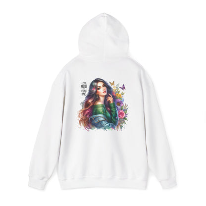 Breakup Hoodie - Unisex Hooded Sweatshirt Lost You and Found Me Design