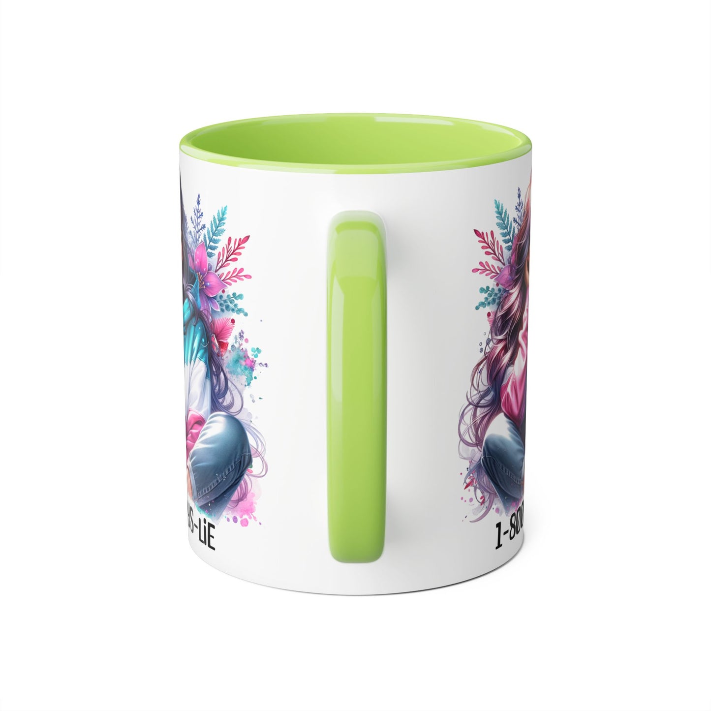 1-800-BOYS-LIE Colorful Feminine Accent Mug with Floral Design - Perfect for Stylish Coffee Lovers, Unique Gift for Birthdays, Holidays, and [...]