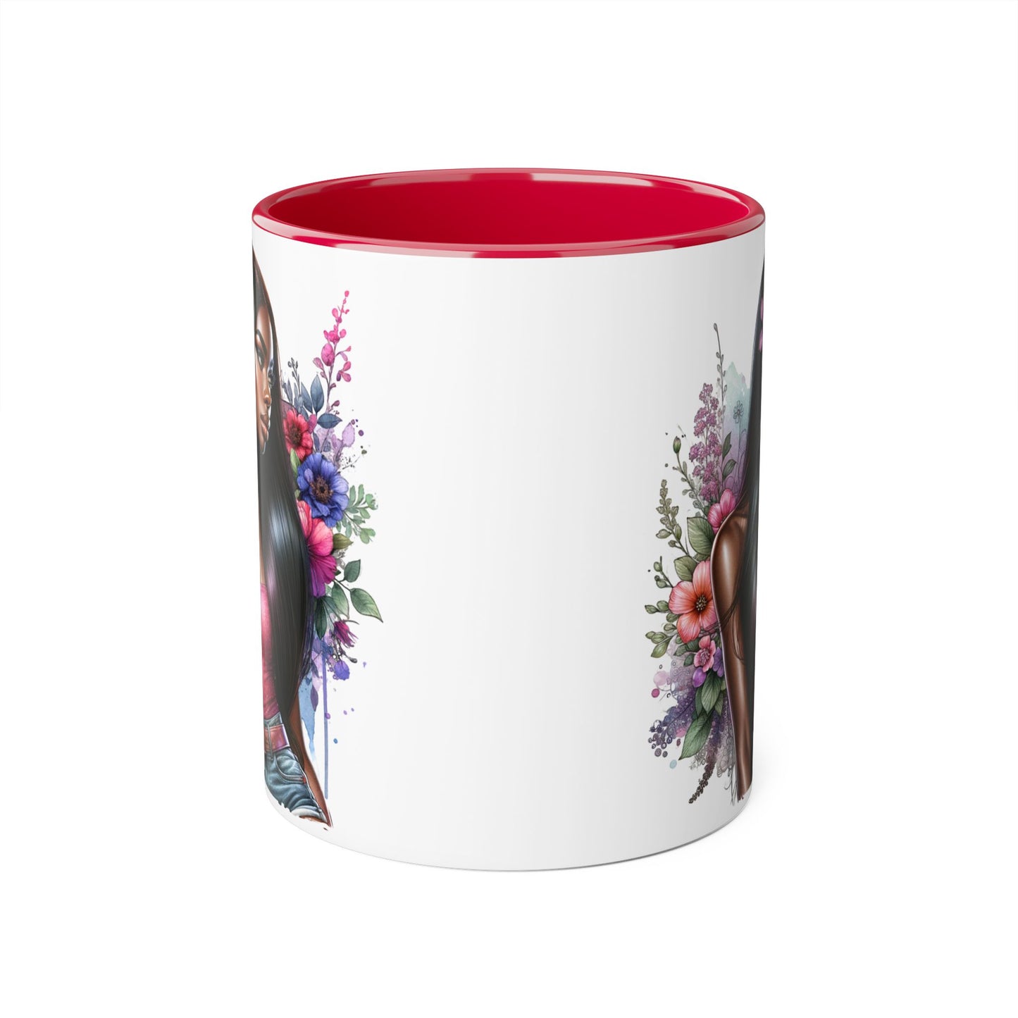 Yuck Fou Floral Portrait Accent Mug, 11oz - Perfect Gift for Coffee Lovers, Artistic Home Decor, Flower Lover's Mug, Unique Tea Cup, Birthday [...]