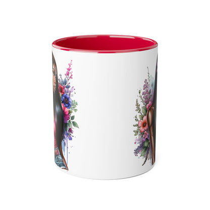 Yuck Fou Floral Portrait Accent Mug, 11oz - Perfect Gift for Coffee Lovers, Artistic Home Decor, Flower Lover's Mug, Unique Tea Cup, Birthday [...]