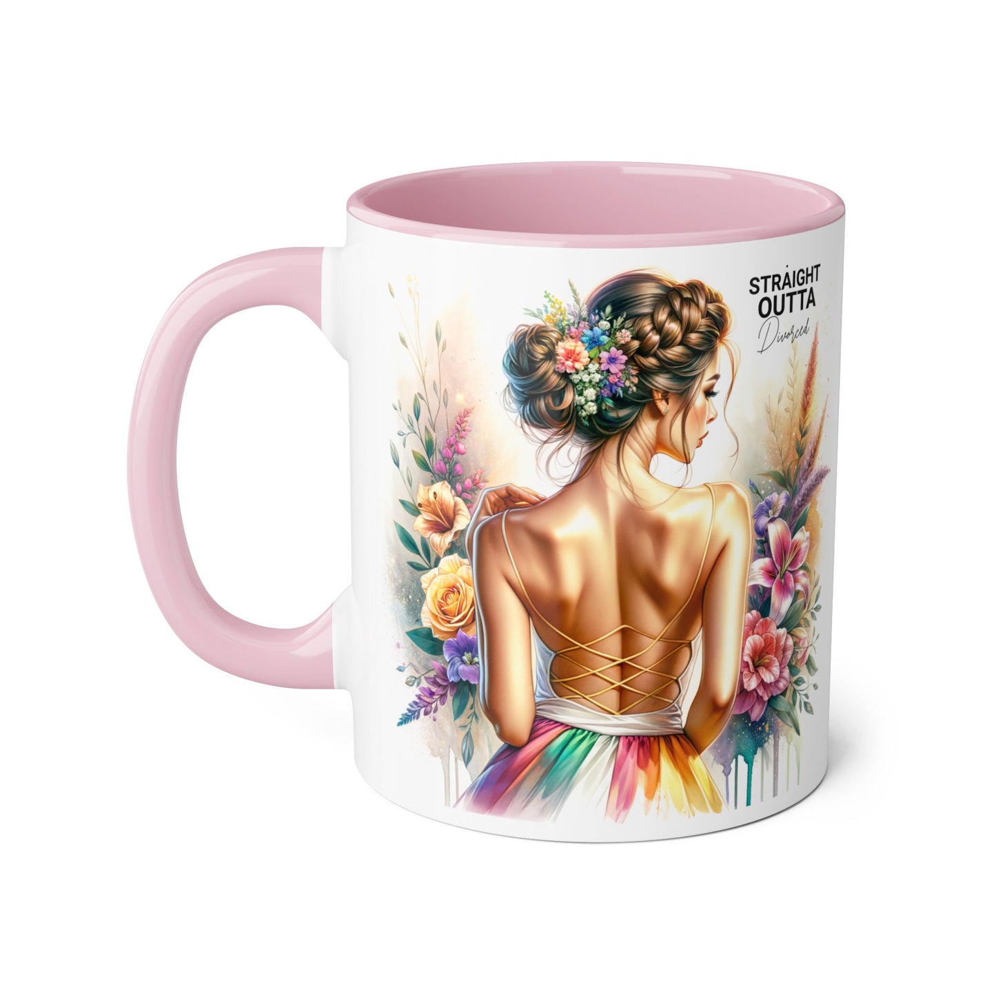 Vibrant Inspirational Accent Mugs, 11oz | Floral Design Coffee Cup for Daily Motivation, Gift for Her, Home Decor, Office Accessory, [...]